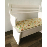 Vintage wit kinderbankje nr 19